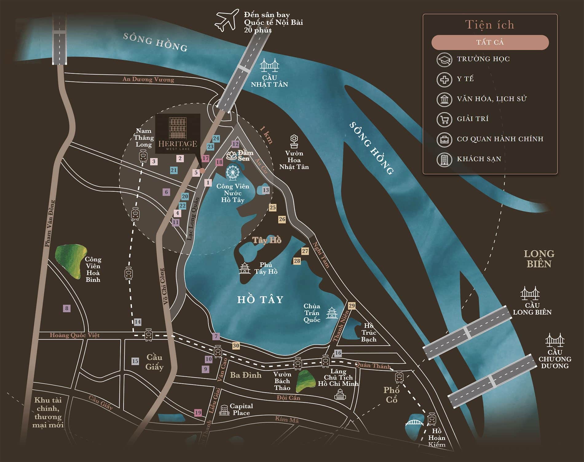 Heritage West Lake 建案位置
