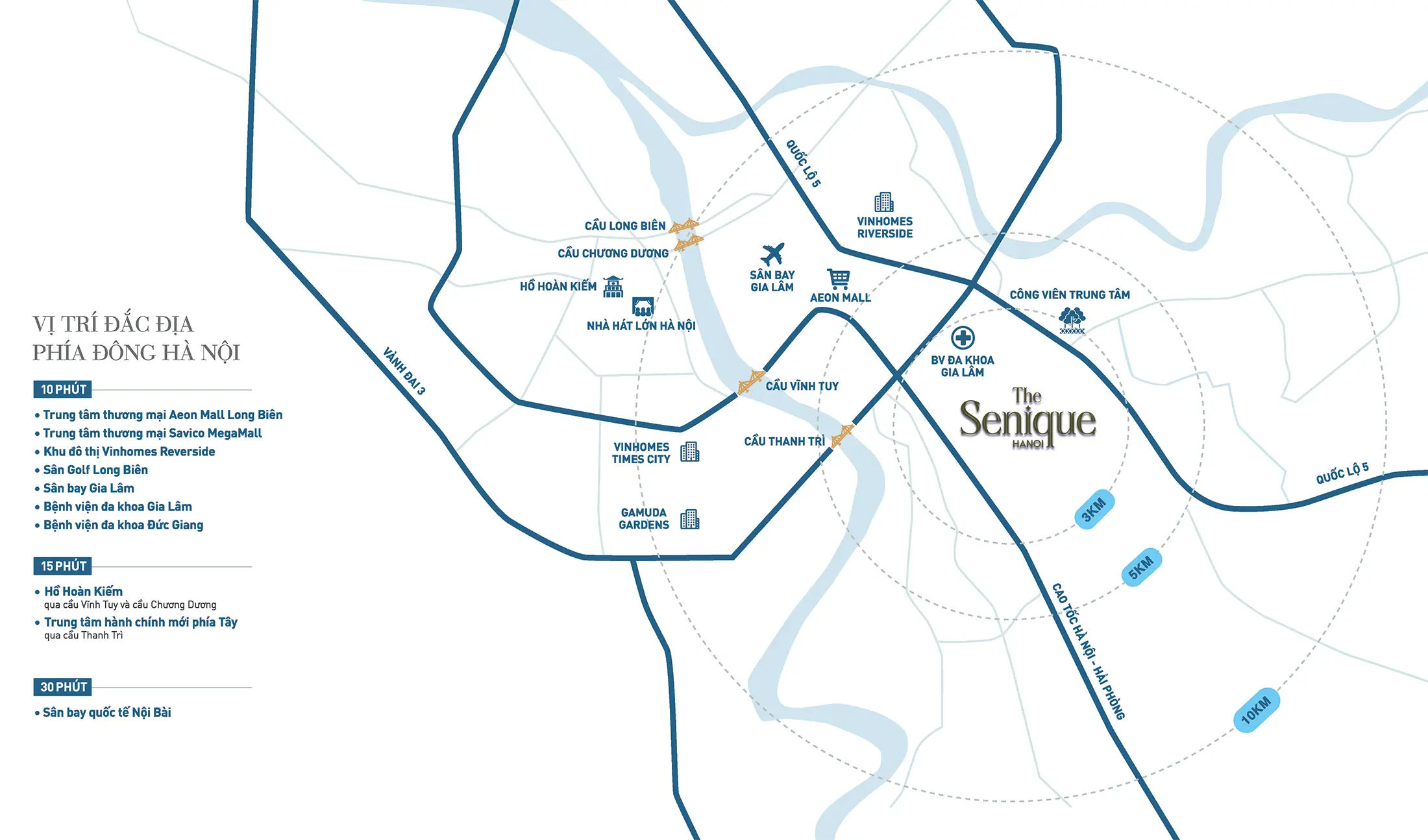 The Senique Hanoi 建案位置