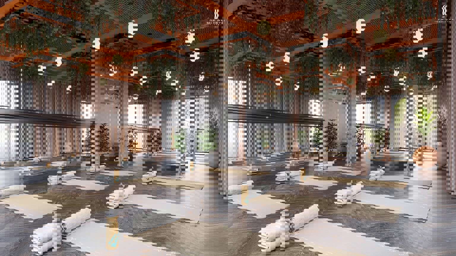 Noble Crystal 西湖公寓瑜伽室