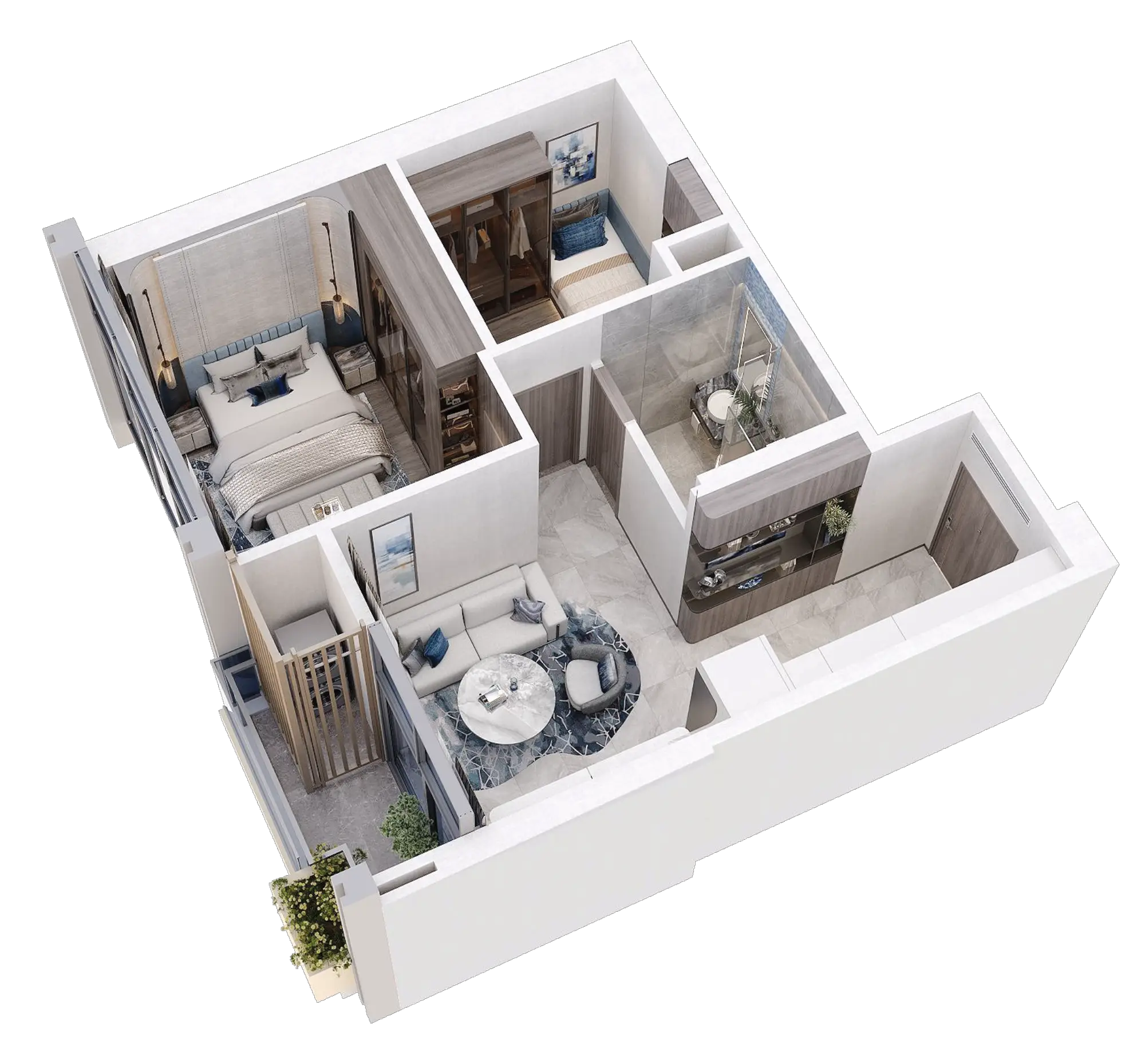 Celestine Westlake公寓設計 - 一房型公寓