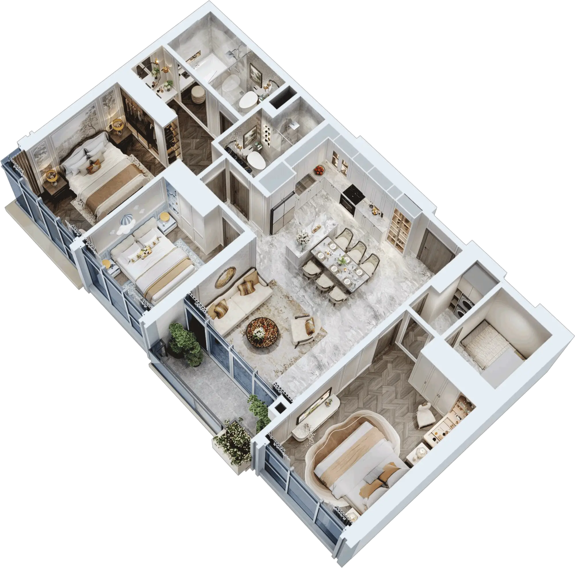 Celestine Westlake 公寓設計