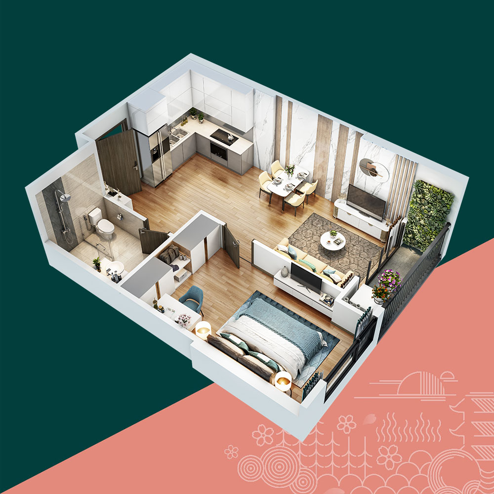 The Sakura 公寓設計