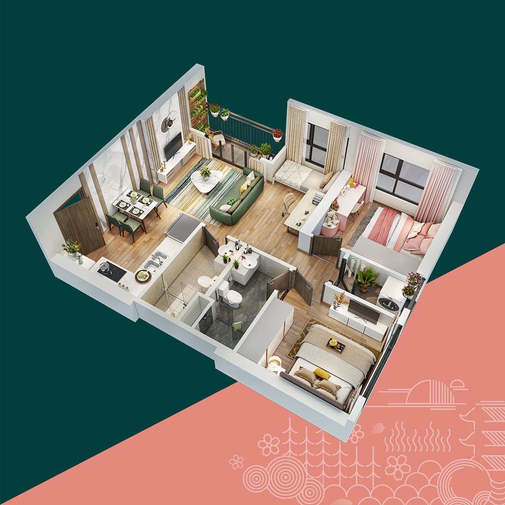 The Sakura 公寓設計