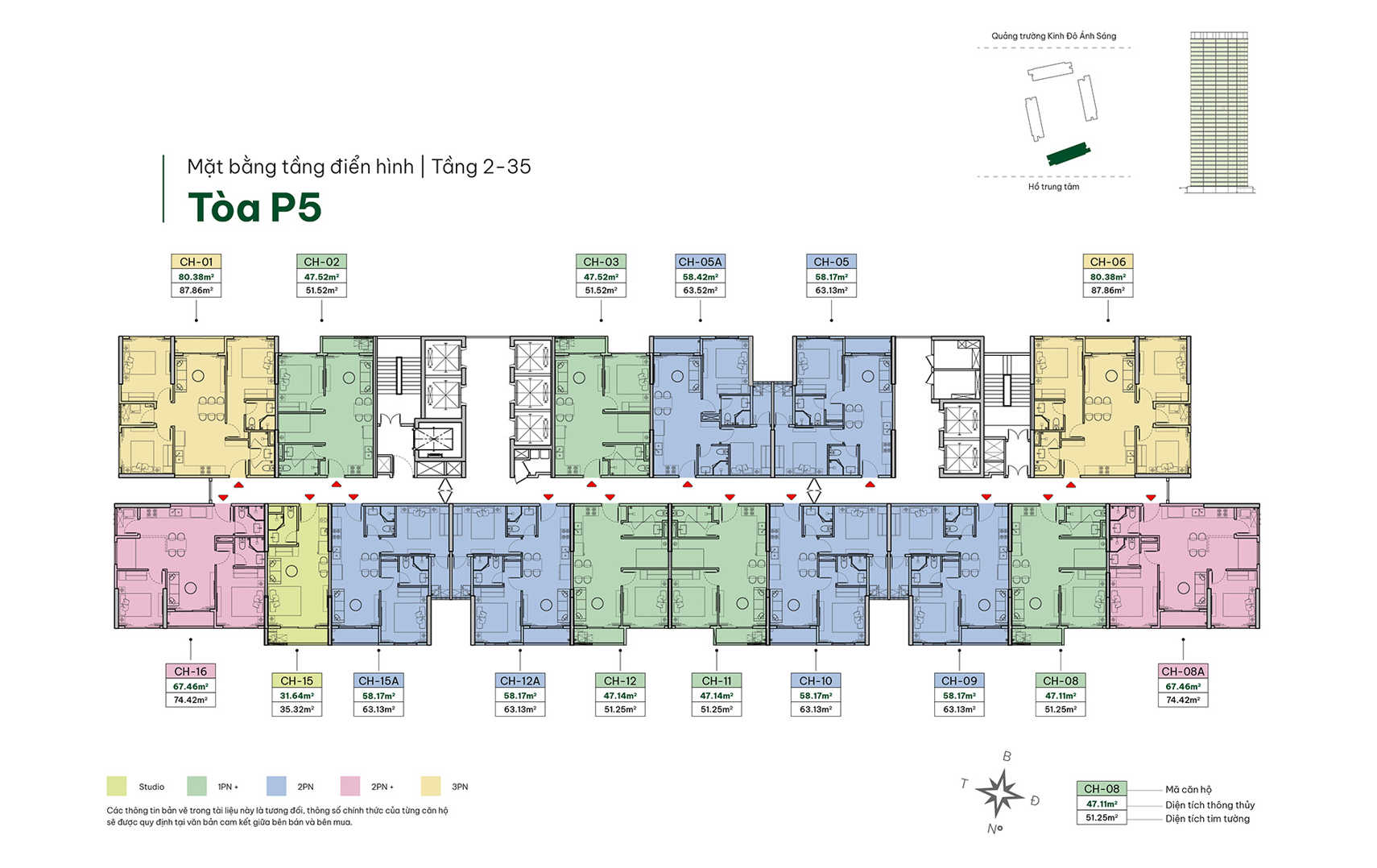 The Parkland 樓平面圖 