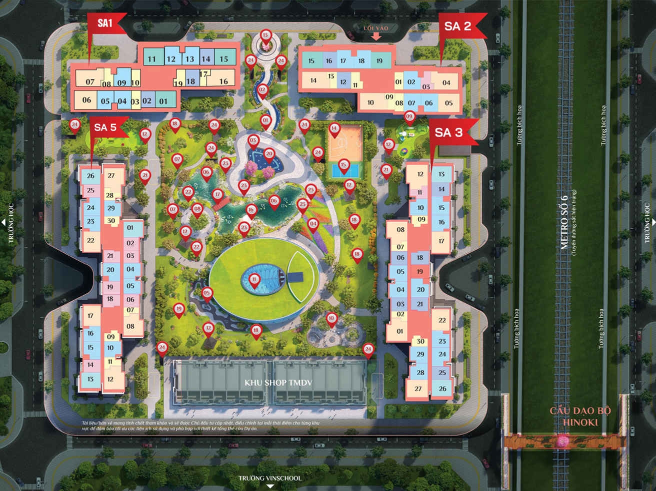 The Sakura 公寓平面規劃與設計