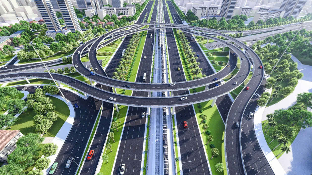 環城3.5路與昇龍大道交匯處