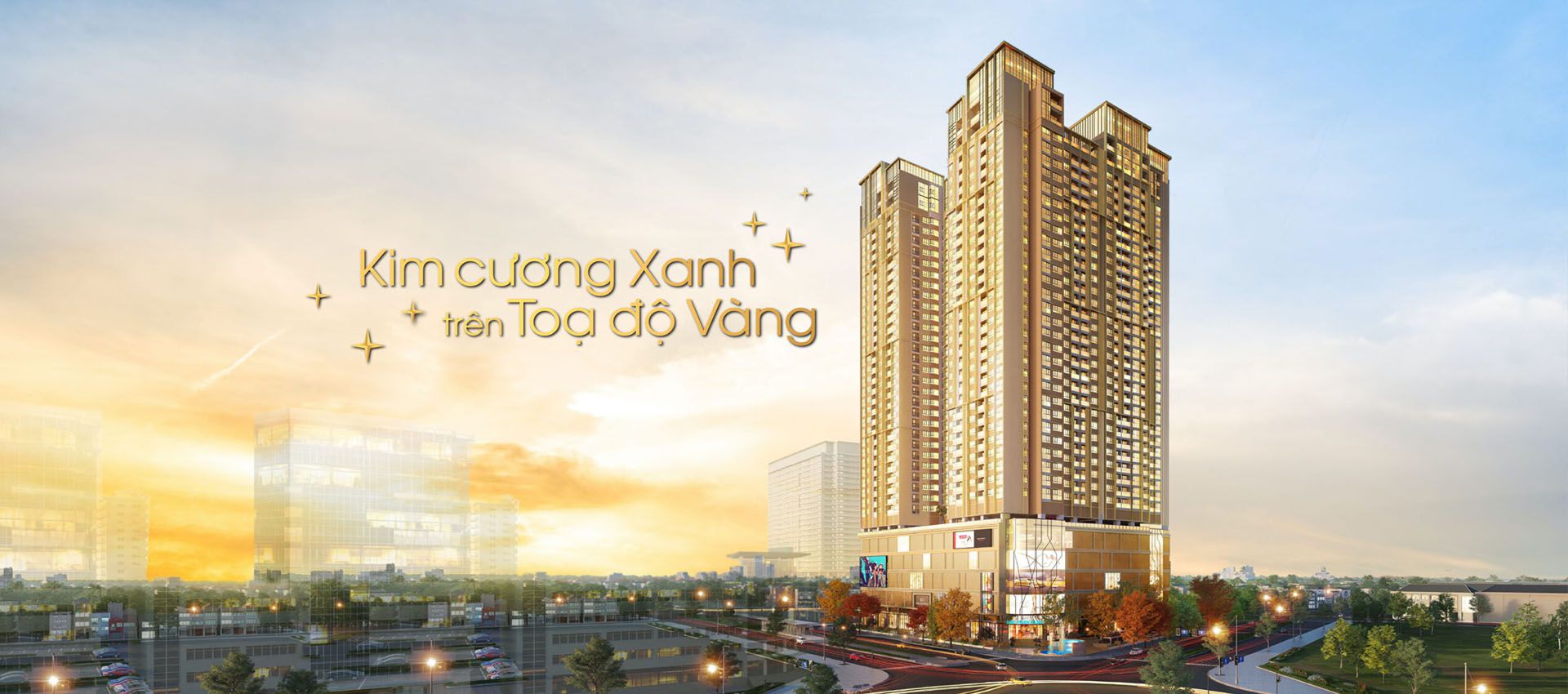 BRG Diamond Residence 建案示意圖
