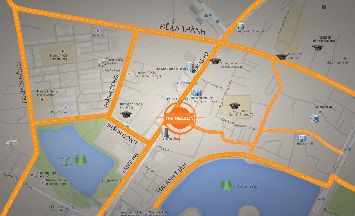 The Nelson Private Residences 建案位置