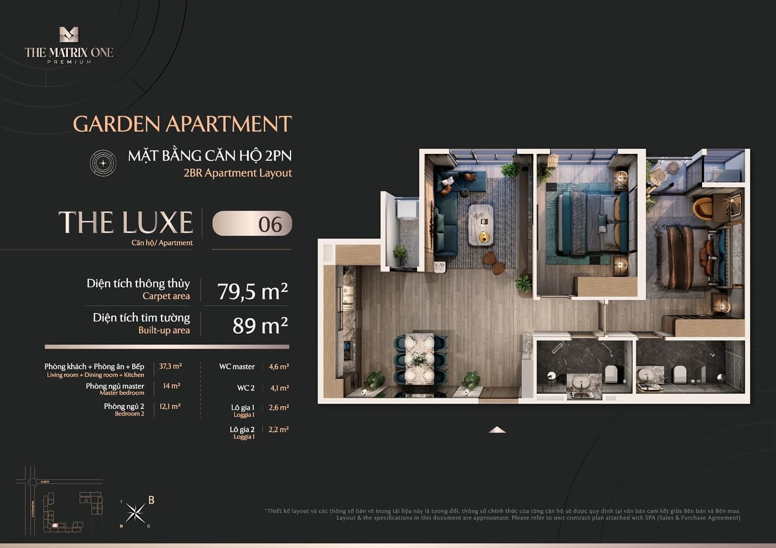 The Matrix One Premium 公寓設計