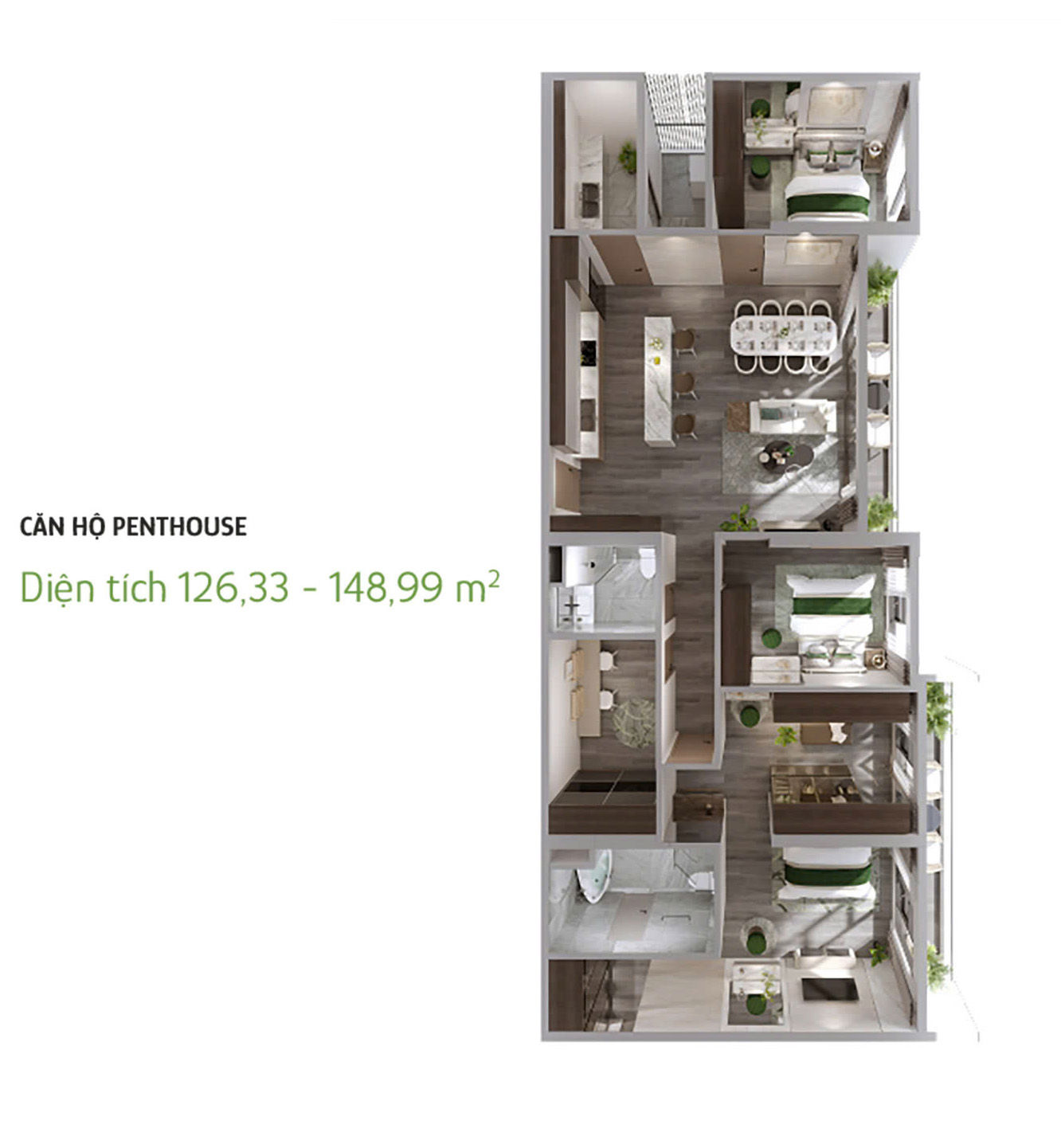 The Parkland - 頂樓豪宅設施