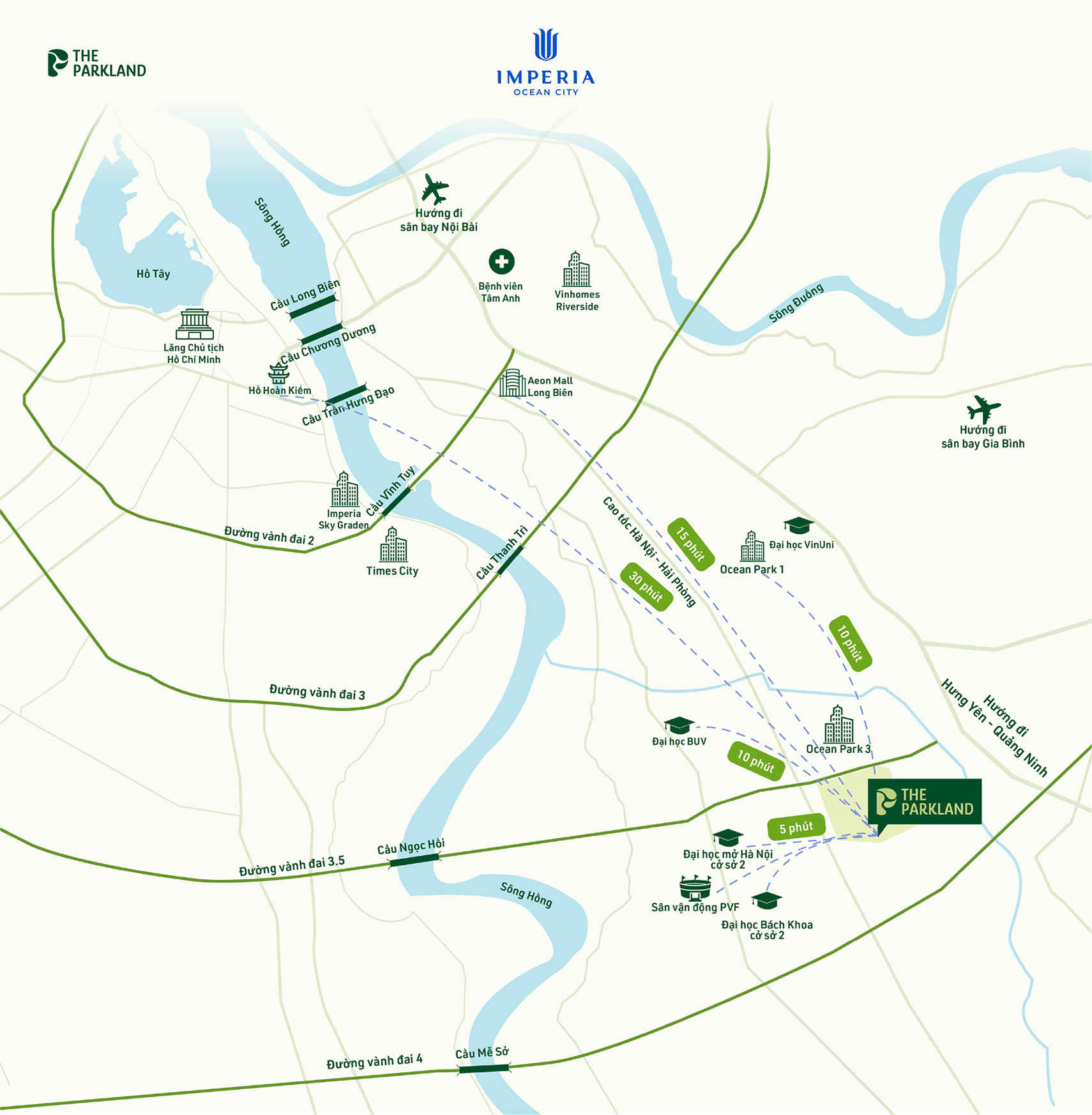 The Parkland 建案位置